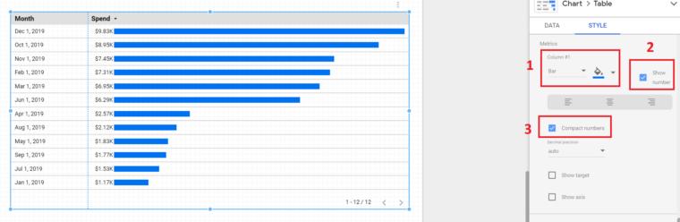 Cách tạo đường, mốc tham chiếu dữ liệu trong Google data studio